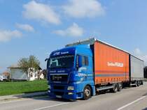 MAN TGX24-440 nutzt die schmale B143; 160412