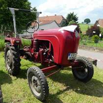 Porsche Diesel, gesehen bei der Oldtimerveranstaltung in Fulda-Harmerz im Juni 2016