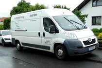 Peugeot der Firma  Reher , abgestellt in 36100 Petersberg-Marbach im Juni 2016