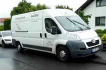 Peugeot der Firma  Reher , abgestellt in 36100 Petersberg-Marbach im Juni 2016