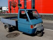 PIAGGIO APE50, in voller Fahrt; 160402