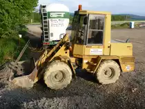 Zeppelin ZL 4B eingesetzt beim Bau der B50n, 15.05.2016