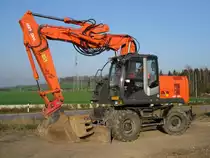 Hitachi Zaxis ZX 170 W-3 aufgenommen am 11.04.2010