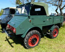 Unimog 401, Baujahr 1956, 25PS, Bulldogtreffen Langenhard, Mai 2016