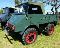 Unimog 401, Baujahr 1956, 25PS, Bulldogtreffen Langenhard, Mai 2016
