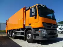 Mercedes-Benz Actros Müllfahrzeug aufgenommen am 21.07.2013