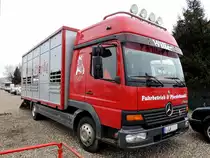 ATEGO mit Aufbau zum Transport von Pferden; 160210