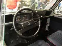 Interieur eines Renault 4. Foto: Retropartisanen Festival, Mai 2016.
