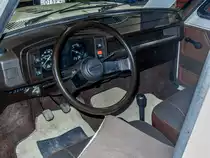 Innenraum eines Zastava Skala. Foto: Retropartisanen Festival, Mai 2016.