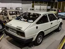 Skoda 130 Rapid mit 5 Gang Schaltgetriebe aus den 80-ern. Foto: Retropartisanen Festival, Mai 2016.