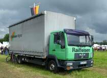 MAN von  Raiffeisen Agrar , gesehen bei der Kreistierschau des Landkreises Fulda im Juni 2016