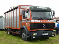 MB 1726 des Viehhändlers  SCHLEICHER , gesehen bei der Kreistierschau des Landkreises Fulda im Juni 2016