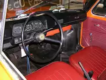 ZAZ 968M, Interieur. Foto: Retropartisanen Festival, Mai 2016. 