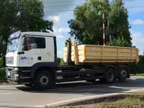 MAN TGA26.430 mit Absetzwechselcontainer; 160614