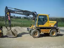 Volvo EW 160B aufgenommen am 01.04.2007