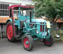 Hanomag R324S, gesehen beim Oldtimertreffen in Niederaula, Juni 2016
