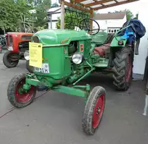Deutz D15, gesehen beim Oldtimertreffen in Niederaula, Juni 2016