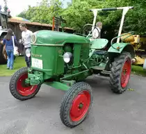 Deutz D15, gesehen beim Oldtimertreffen in Niederaula, Juni 2016
