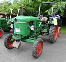Deutz D15, gesehen beim Oldtimertreffen in Niederaula, Juni 2016