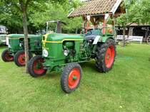 Deutz war stark vertreten bei dem Oldtimertreffen in Niederaula, Juni 2016