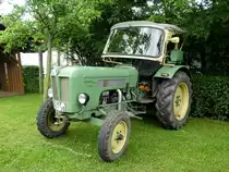 Schlüter 350, gesehen beim Oldtimertreffen in Niederaula, Juni 2016