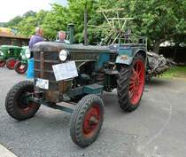 Hanomag R 22, gesehen beim Oldtimertreffen in Niederaula, Juni 2016