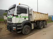 MAN TGA 26.480 auf einer Baustelle bei Trier-Ehrang, 01.05.2013