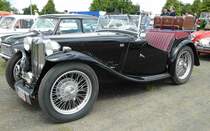 =MG, gesehen bei den Motorrad-Oldtimer-Freunden Kiebitzgrund im Juni 2016