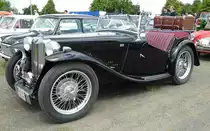 =MG, gesehen bei den Motorrad-Oldtimer-Freunden Kiebitzgrund im Juni 2016