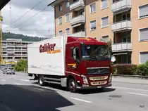 Volvo unterwegs in der Stadt Biel am 29.06.2016