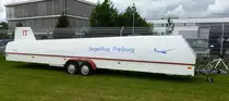 Spezialanh�nger zum Transport von Segelflugzeugen, Juni 2016