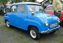 =Goggomobil 250, gesehen bei den Motorrad-Oldtimer-Freunden Kiebitzgrund im Juni 2016