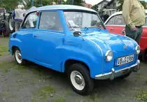 =Goggomobil 250, gesehen bei den Motorrad-Oldtimer-Freunden Kiebitzgrund im Juni 2016