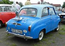 =Glas Goggomobil, gesehen bei den Motorrad-Oldtimer-Freunden Kiebitzgrund im Juni 2016