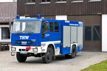 Iveco Magirus des THW Regen 26.06.2016