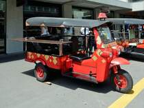 Tuk Tuk Thai-Take-away. Aufgenommen am 1. Juli 2016 in Zürich, Schweiz