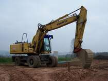 Komatsu PW 170 ES-6 aufgenommen am 23.04.2006