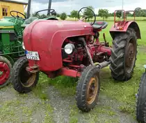 =Porsche Standard, gesehen bei den Motorrad-Oldtimer-Freunden Kiebitzgrund im Juni 2016