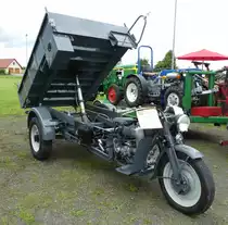 =Moto Guzzi Ercole 500, Bj. 1957, 17 PS als Lastendreirad, gesehen bei den Motorrad-Oldtimer-Freunden Kiebitzgrund im Juni 2016