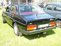 Heckansicht einer Alfa Romeo Alfetta. Herner Oldies am 03.07.2016.