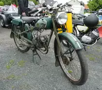 =Wanderer SP1, Bj. 1939, 98 ccm, 2,8 PS, gesehen bei den Motorrad-Oldtimer-Freunden Kiebitzgrund im Juni 2016
