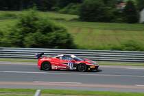 Ferrari Challenge Europa Training am 16.6.2016. Nr.48, Ferrari 458 Italia, für´s Support Rennen der 84. 24h Le Mans
