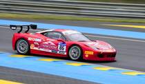 Ferrari Challenge Europa Training am 16.6.2016. Nr.86, Ferrari 458 Italia, für´s Support Rennen der 84. 24h Le Mans