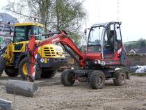 Neuson WD 3802 am 29.10.2006 auf einer Baustelle in Junglinster (Lux.)