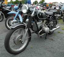 =BMW, zu Besuch bei den Motorrad-Oldtimer-Freunden Kiebitzgrund im Juni 2016