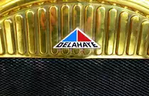 DELAHAYE, K�hler mit Emblem an einem Oldtimer-LKW von 1926, der franz�sische Automobilhersteller bestand von 1894-1956, Juli 2016