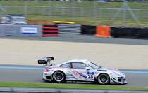 24h Le Mans als Support Race,  ROAD TO LE MANS  beim Rennen am 18.6.2016  Porsche 997 GT3 R, von Delahaye Racing Team Fahrer; BORDET / VIRON