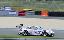 24h Le Mans als Support Race,  ROAD TO LE MANS  beim Rennen am 18.6.2016  Porsche 997 GT3 R, von Delahaye Racing Team Fahrer; BORDET / VIRON