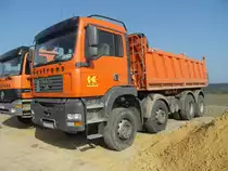 MAN TGA 35.410 am 20.09.2009 in der Nähe von Irrel