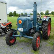 =Lanz, konnte bei den Motorrad-Oldtimer-Freunden Kiebitzgrund im Juni 2016 bewundert werden